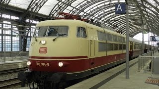 BR 103 1848  Führerstandsmitfahrt Dresden  Köln Juli 2011 HD [upl. by Thema22]