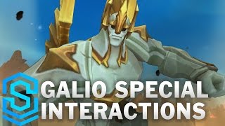 Galio Special Interactions [upl. by Gorey514]