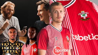 NEW KIT💥 ITS A CLASSIC SOUTHAMPTON FC 2324 HOME KIT [upl. by Enneibaf]