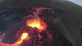 Iceland Volcano with DJI FPV drone [upl. by Parrish616]