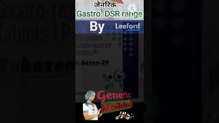 LEEFORD Generics Gastro DSR range generic medicine in india by leeford shortsvideo sorts [upl. by Kurtis]