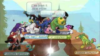 How to Break the Bridge at Coral Canyons  Animal Jam [upl. by Dorman]