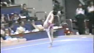 Frederique Marotte France  1994 World Gymnastics Championships  FX [upl. by Hew]