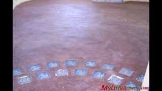 Homemade EarthenCob Floor  Part 3 of Radiant Heat Floor for EarthbagSuperadobe House [upl. by Shelah582]