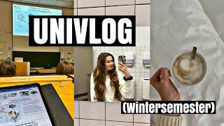 Plötzlich Motivationsprobleme Univlog aus dem Wintersemester✨ [upl. by Asiruam]