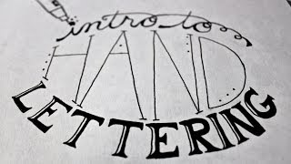 Intro to Hand Lettering [upl. by Sammons408]