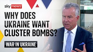 Ukraine War The case for and against using controversial cluster bombs [upl. by Aline745]