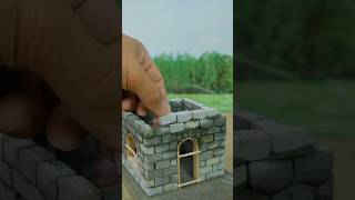 Building a mini House house miniature diy vihome [upl. by Melisent385]