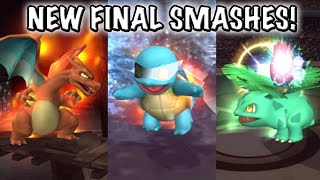 Project M 35  Squirtle Ivysaur and Charizard New Final Smash 60 FPS [upl. by Dixil]