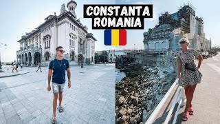 CONSTANTA The Romanian Beach CITY Our HONEST Impressions City Tour [upl. by Hussein42]