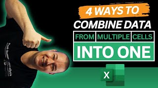 How to easily combine data into one cell in Excel and why I stopped using CONCATENATE [upl. by Maupin279]