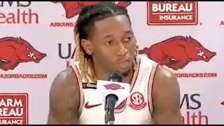 El Ellis Postgame  Tennessee 92 Arkansas 63 [upl. by Maro]