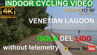 Venetian Lagoon Islands  Isola del Lido Lido to Alberoni  without telemetry [upl. by Yrhcaz174]