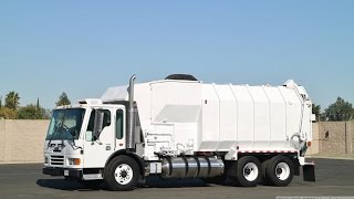 2005 Freightliner Condor LNG Amrep Side Load Garbage Truck [upl. by Territus]