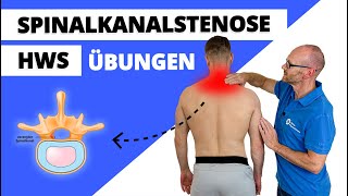 Spinalkanalstenose HWS  3 Übungen für zu Hause SOFORT anwendbar [upl. by Tekcirk]