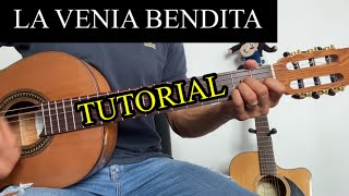 La venia bendita  Marco Antonio Solís  TUTORIAL MUY FÁCIL [upl. by Imnubulo]