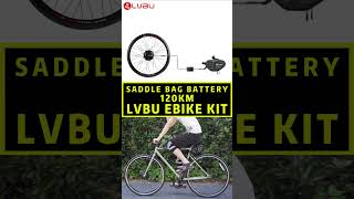 SADDLE BAG BATTERY 120KM LVBU EBIKE KIT [upl. by Llij627]