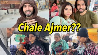 Chale AJMER 😇 Shezaan ShaikhMoonzarin Darbar ShaikhJaipurAJMERFamily VlogShaikh Family [upl. by Nalepka]