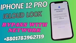 IPHONE 12 PRO ICLOUD BYPASS WITH NETWORK IOS 1751 SUPPORT  iCloud Bypass With Signal [upl. by Neladgam]