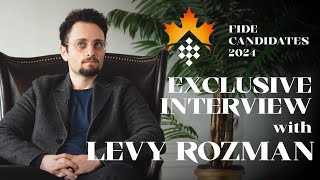 Interview with Levy Rozman  FIDE Candidates [upl. by Enicul655]