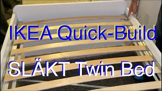 Easy To Follow Slattum Bed Frame IKEA Tutorial [upl. by Kristopher]