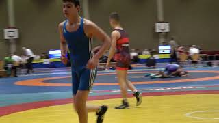 Wrestling Ringen AJugend MDM 2022 Freestyle 55 kg [upl. by Isoais664]