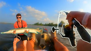 Kayak Fishing For Alligator Gar [upl. by Finnigan]