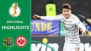 Bayern conqueror succeed next SENSATION  Saarbrücken vs Frankfurt 20  Highlights  DFBPokal [upl. by Morlee]