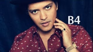 HD Bruno Mars Vocal Range on quotUnorthodox Jukeboxquot B2  Bb5 [upl. by Aliehc897]