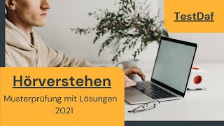 TestDaf Hörverstehen Musterprüfung mit Lösungen [upl. by Lotsyrc954]