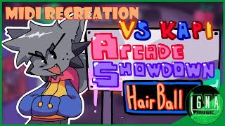 Friday Night Funkin VS KAPI  Arcade Showdown Mod  Hairball【Midi Recreation】 [upl. by Myrtie]