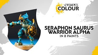 Seraphon Saurus Warrior Alpha in 8 paints [upl. by Akenihs]