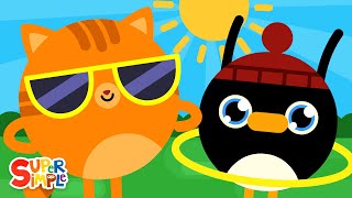 Sunny Day Come And Play With Me  Weather Song for Kids  Super Simple Songs [upl. by Ongun]