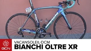 Bianchi Oltre XR VacansoleilDCM Team Bike [upl. by Anahsirk]