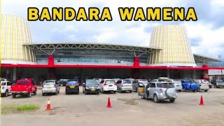 Megahnya Bandara Wamena di Kabupaten Jayawijaya Daerah Pegunungan Tengah Provinsi Papua [upl. by Aileduab520]