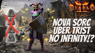 Nova Sorc EASIEST UBERS  Full Tals Set  NO INFINITY  Diablo 2 Resurrected [upl. by Algernon]