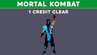 Mortal Kombat  SEGA Master System  1CC Gameplay [upl. by Drofxer]