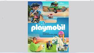 Playmobil Katalog JuliDezember 2024 Wir schauen uns den mal an [upl. by Leay]