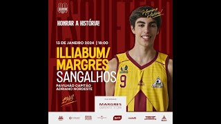 ILLIABUM  MARGRES vs SANGALHOS DC  Campeonato PROLIGA 202324 [upl. by Eniarda]