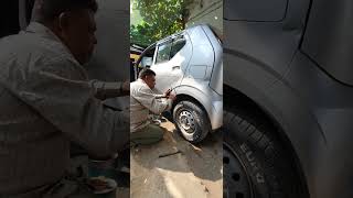 Suzuki Alto model 2022 door denting for paint job [upl. by Henning]