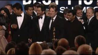 Slumdog Millionaire Wins Best Picture 2009 Oscars [upl. by Okihcim]