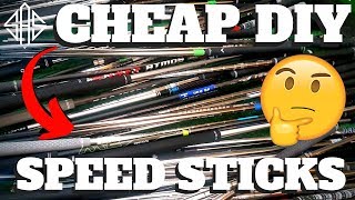 CHEAP DIY GOLF SPEED STICKS IDEA Flipping Ep3 [upl. by Hseham]