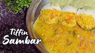 Tiffin Sambar  Easy amp simple Sambar Recipe  Tamil IdlyDosaPongal Sambar 😍👌 [upl. by Krock]