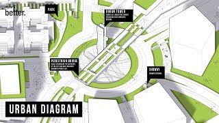 Urban Axonometric Illustration Tutorial [upl. by Latsyrk]