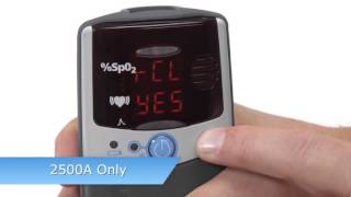 Nonin PalmSAT 25002500A Pulse Oximeter Set UpAlarms [upl. by Tebazile]