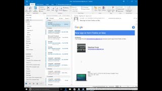 How to archive emails on Outlook 2013 and 2016 [upl. by Harmony]