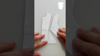 TRASLADOS DE PINZA DE PECHO Tutorial completo en mi canal de You Tube patternmaking patronaje [upl. by Retha]