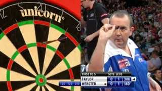 Phil Taylor vs Mark Webster HD Full Match PDC WDC 2011 [upl. by Navak]