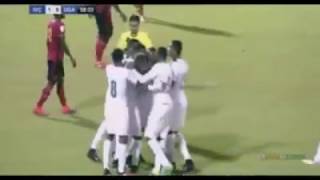 ZAHA GOAL IVORY COAST VS UGANDA 30 11012017 [upl. by Evars]