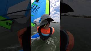 Windsurfer World Championships 2023  rego day training sail 💨🍃💨🏄‍♂️🙏🤪 [upl. by Dorlisa]